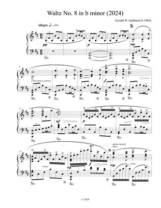Waltz No. 8 in b minor (2024)