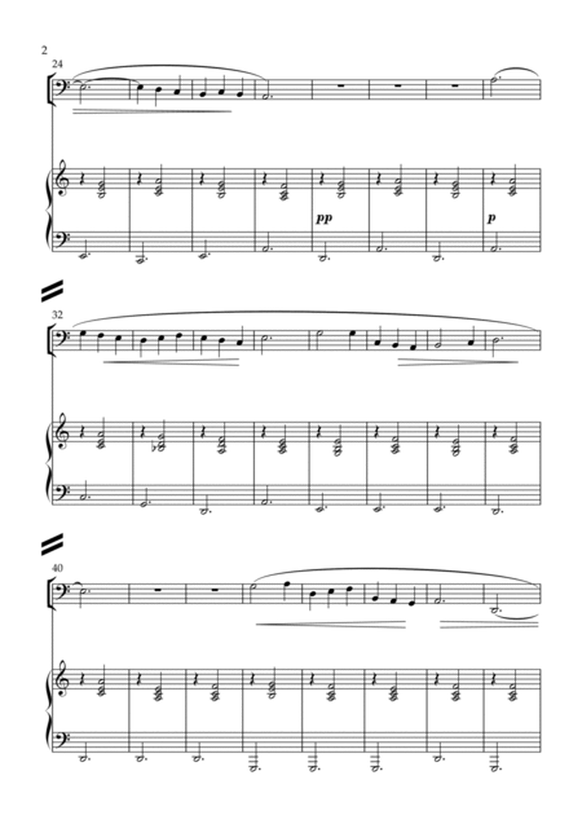 Gymnopédie nº 3 - For Bassoon and Piano image number null