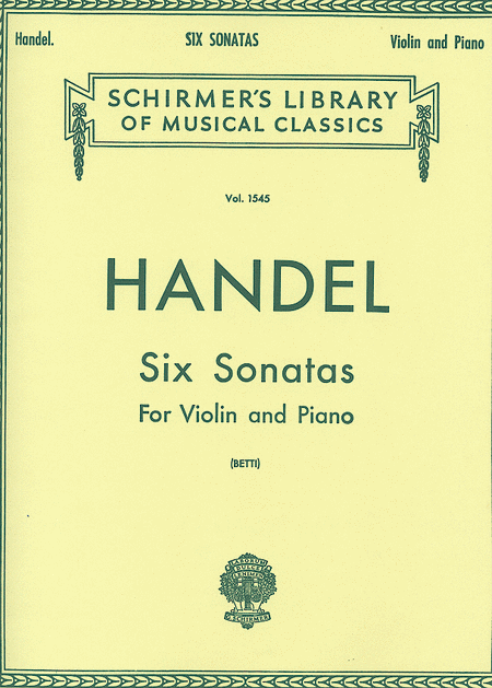 Six Sonatas (Piano / Violin)