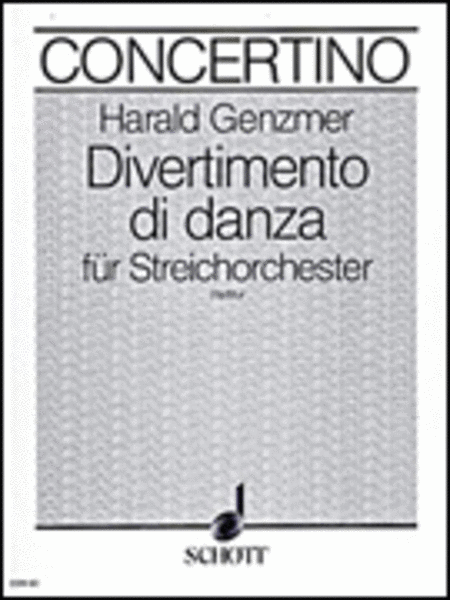 Divertimento Di Danza Score