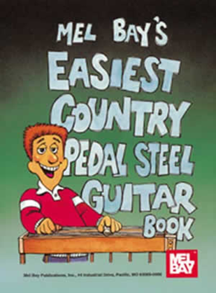 Book cover for Easiest Country Pedal Steel Guitar Book