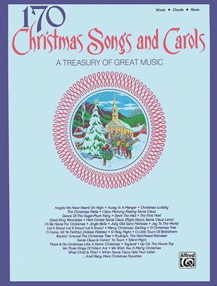 Book cover for 170 Christmas Songs and Carols