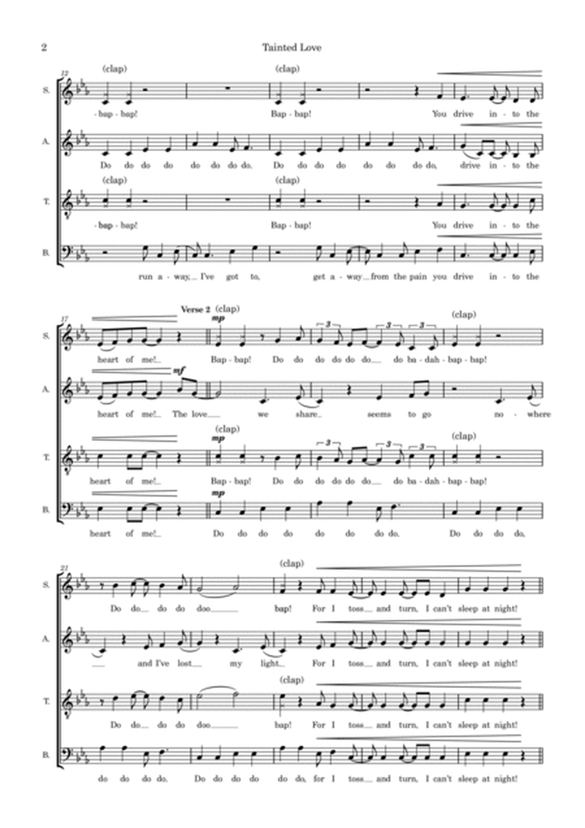 Tainted Love (arr. Doug Watts)