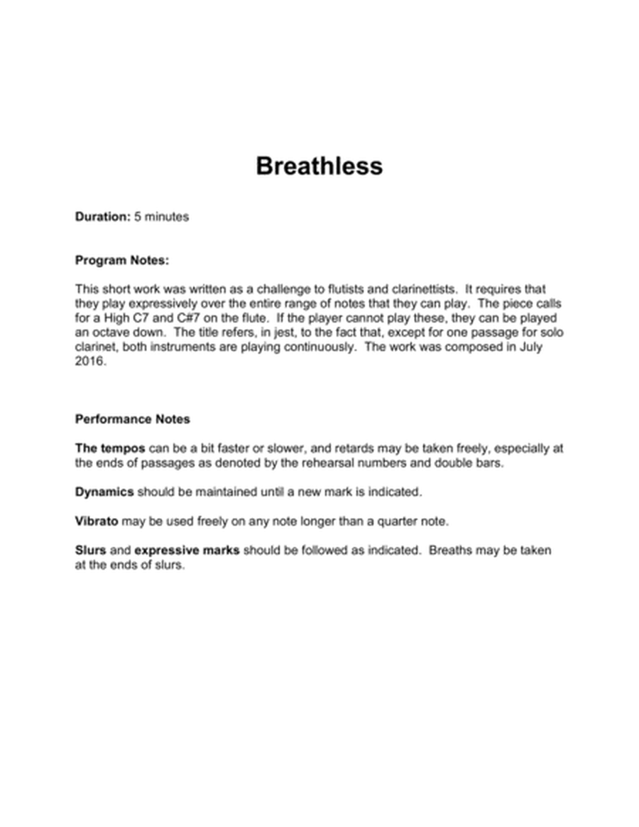 [Howe] Breathless