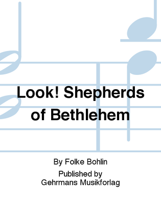 Book cover for Look! Shepherds of Bethlehem