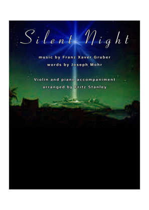 Book cover for Silent Night - Violin & Piano Accompaniment