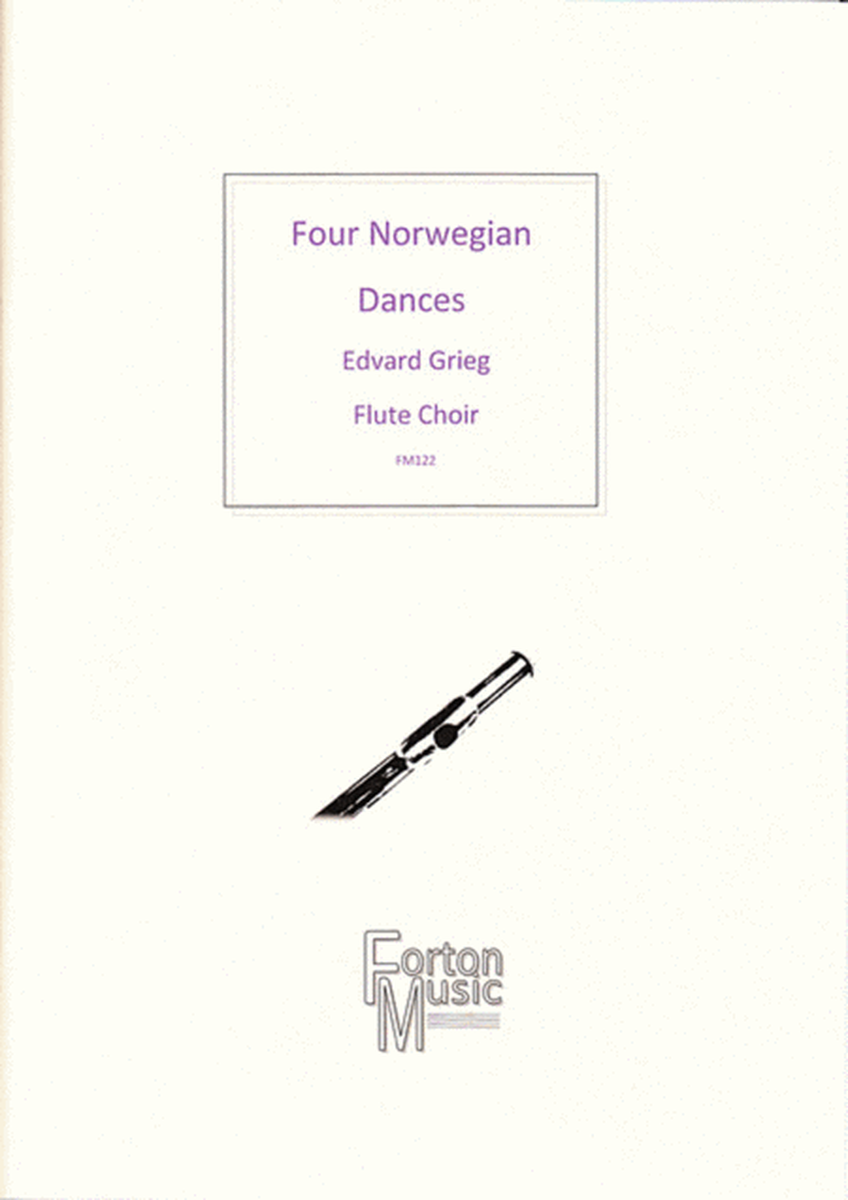 Four Norwegian Dances Flute Choir
