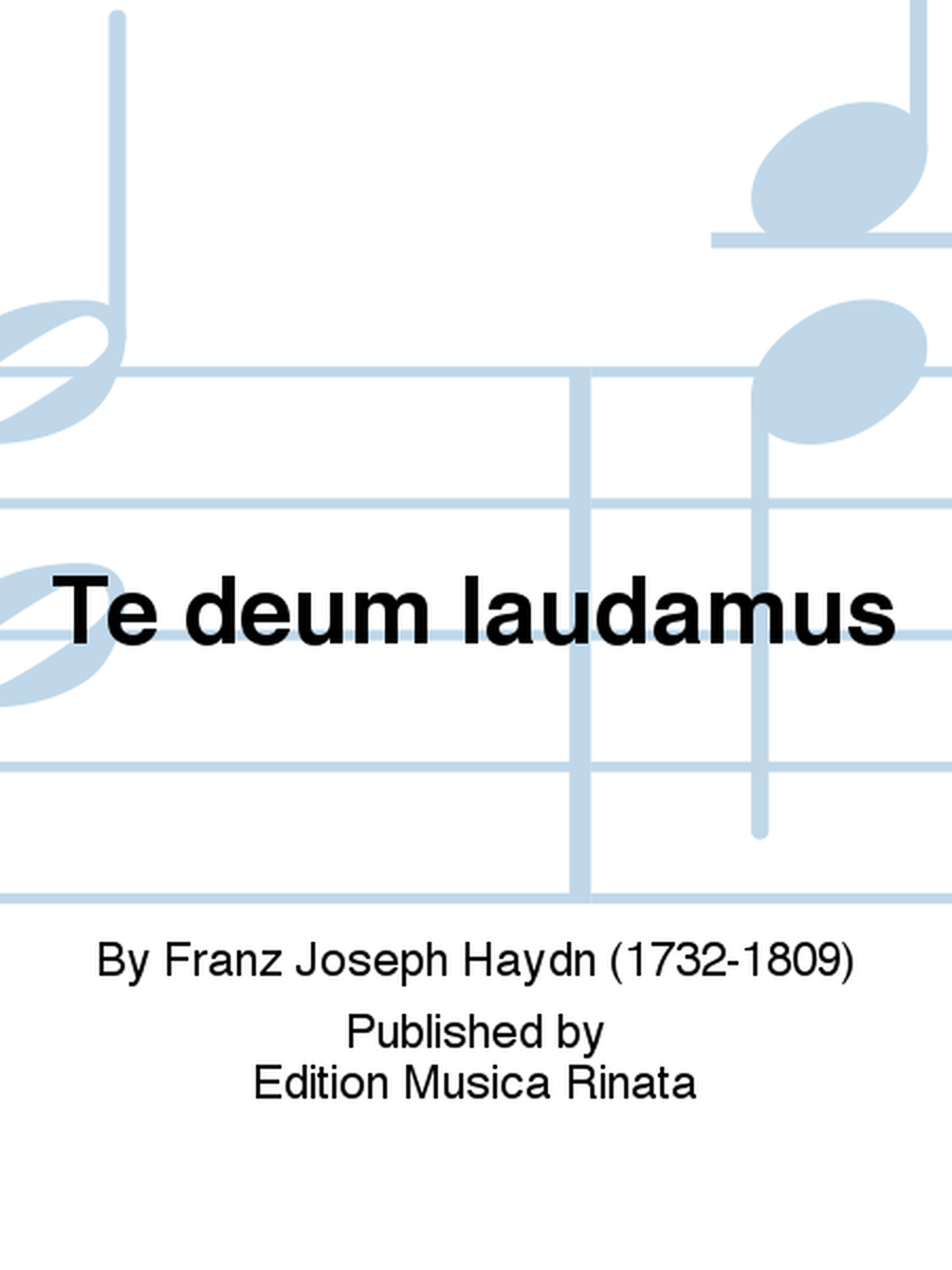 Te deum laudamus