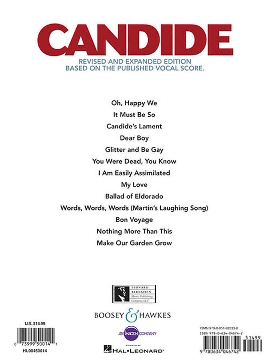 Candide – Vocal Selections