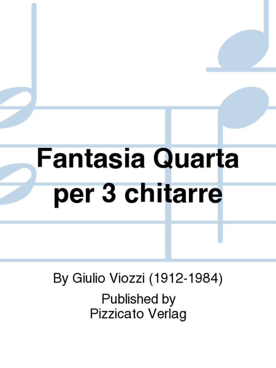 Fantasia Quarta per 3 chitarre