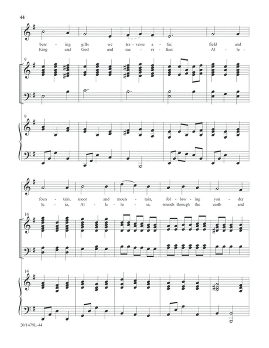 Christmas Carol Celebrations - Keyboard/Handbell Score image number null