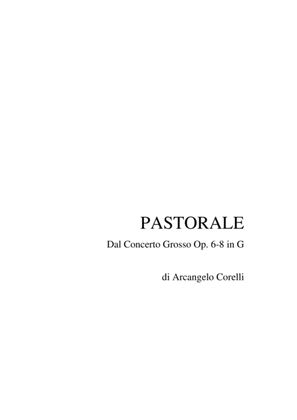 PASTORALE from Concerto Grosso Op. 6-8 in G by Arcangelo Corelli - Arr. for Piano/Organ