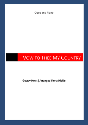 Book cover for I Vow to Thee My Country