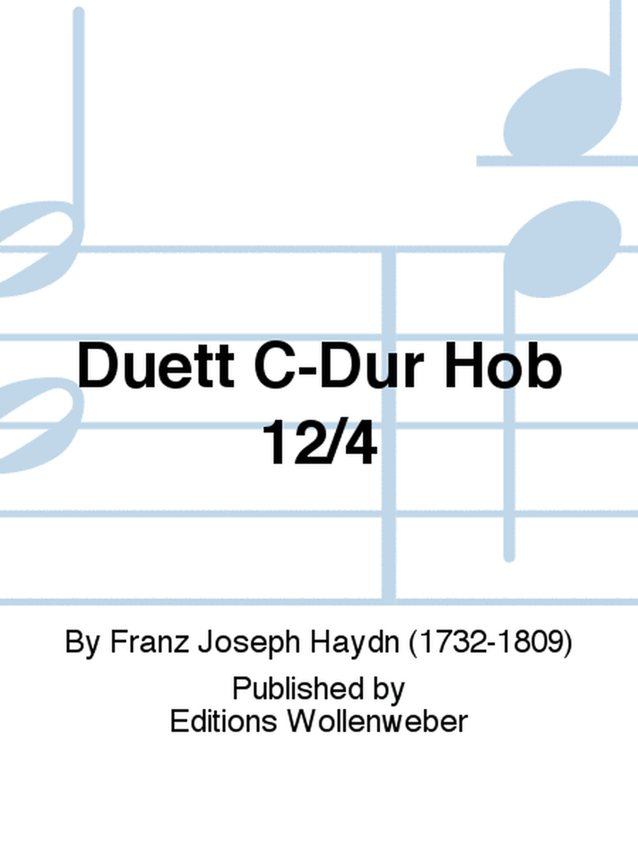 Duett C-Dur Hob 12/4
