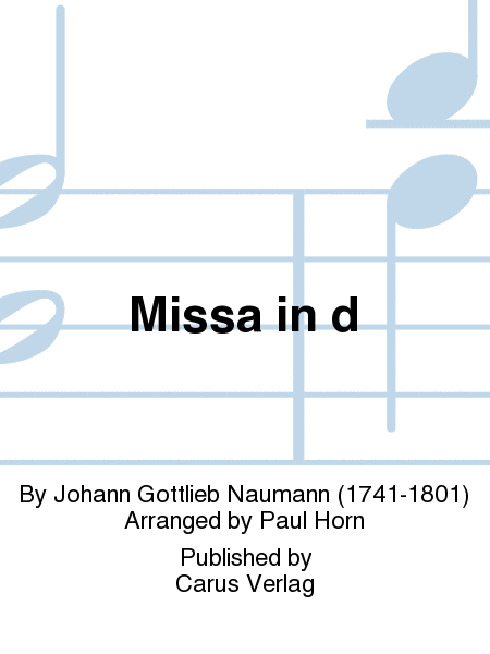 Mass in D minor (Missa in d)