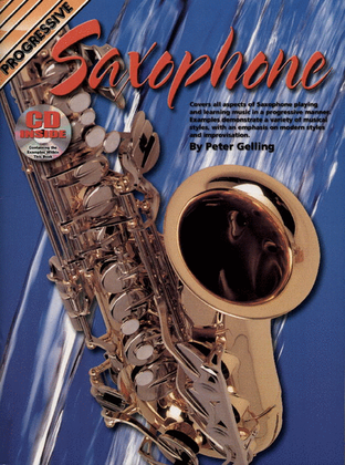 Book cover for Progressive Saxophone (Book/CD)