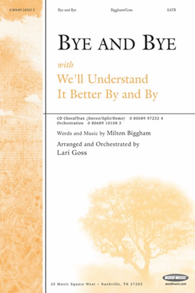 Book cover for Bye And Bye - Orchestration