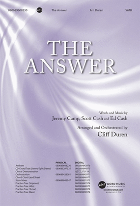 Book cover for The Answer - Anthem