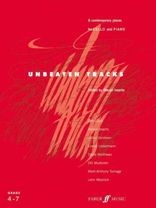 Book cover for Unbeaten Tracks Cello/Piano
