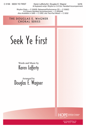 Book cover for Seek Ye First