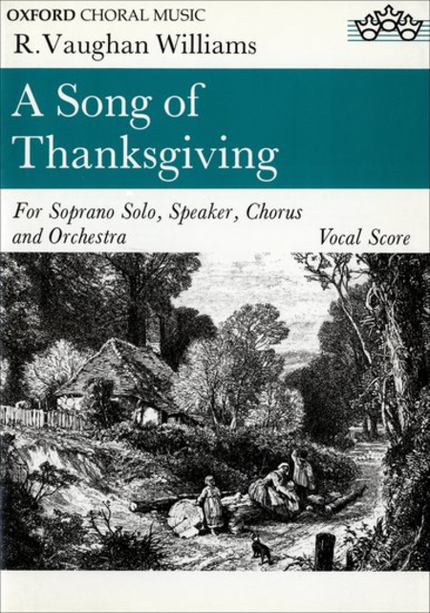 A Song of Thanksgiving