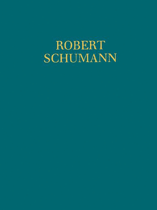 Book cover for Schumann Compl.edition 3/1/4