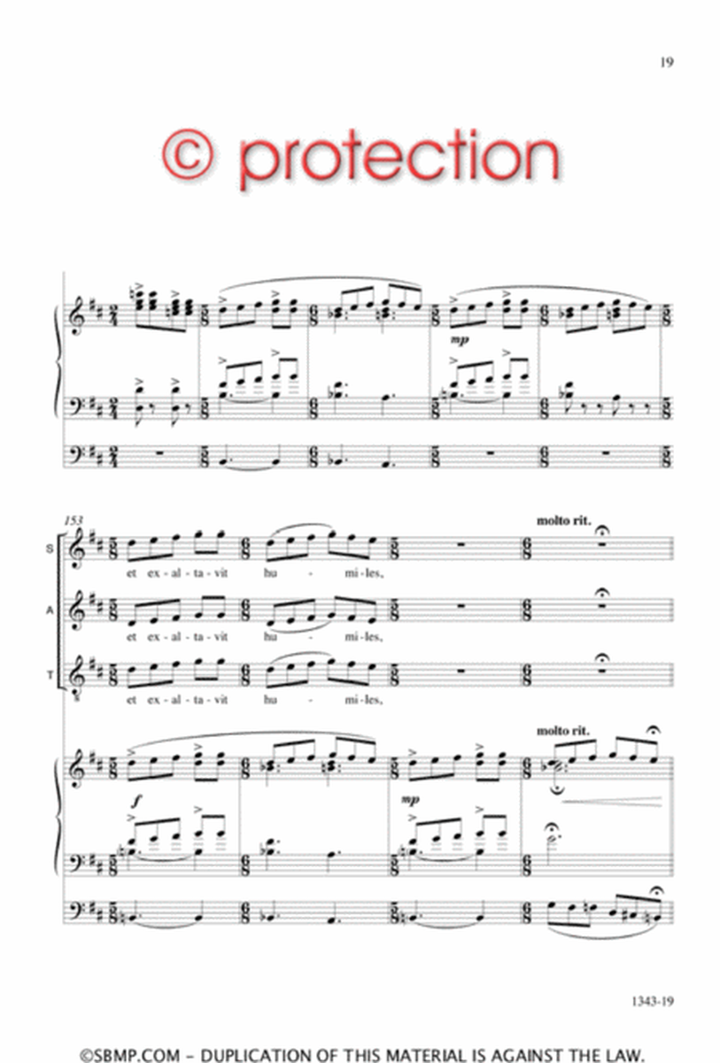 Fecit potentiam - SATB Octavo