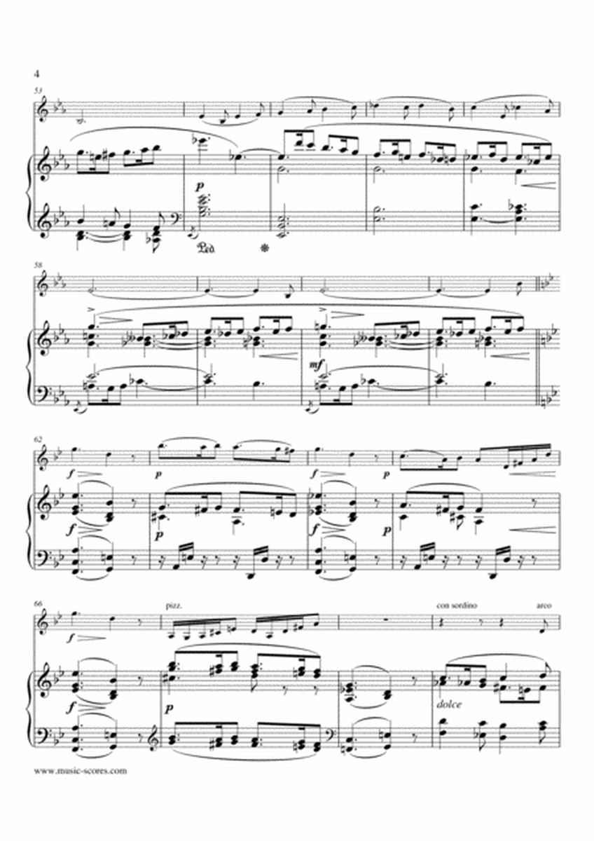 Fauré: Sicilienne - Violin and Piano image number null
