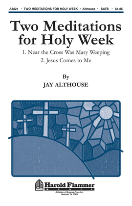 Book cover for Two Meditations for Holy Week