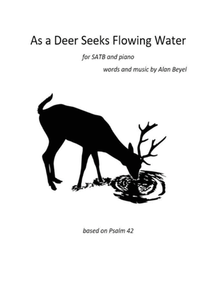 Book cover for As a Deer Seeks Flowing Water