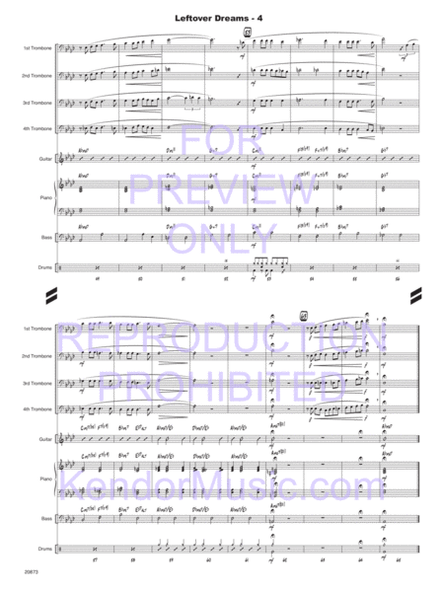 Trombone Section Workout with MP3s (6 pieces to develop the jazz ensemble section) image number null