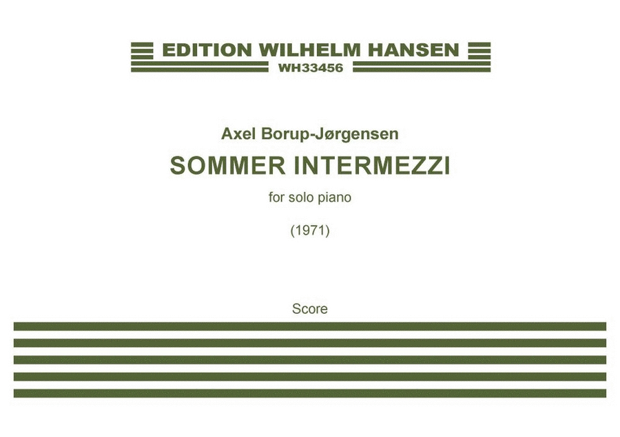 Sommer Intermezzi Op.65