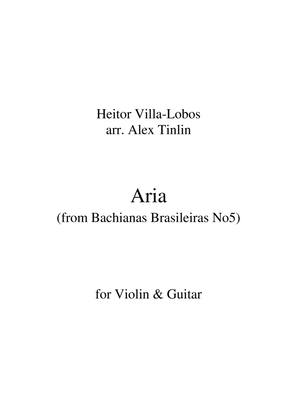 Book cover for Aria