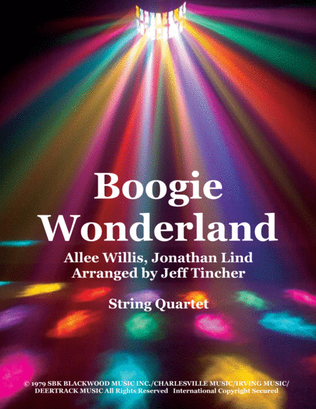 Book cover for Boogie Wonderland