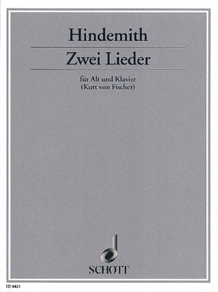 Book cover for 2 Lieder