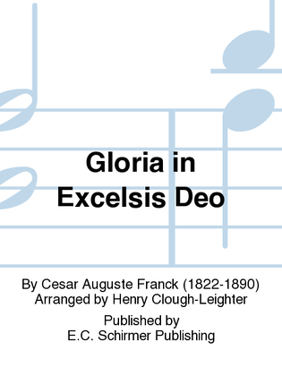 Book cover for Mass in A: Gloria in Excelsis Deo