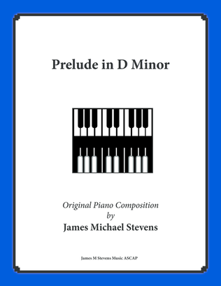 Book cover for Prelude in D Minor