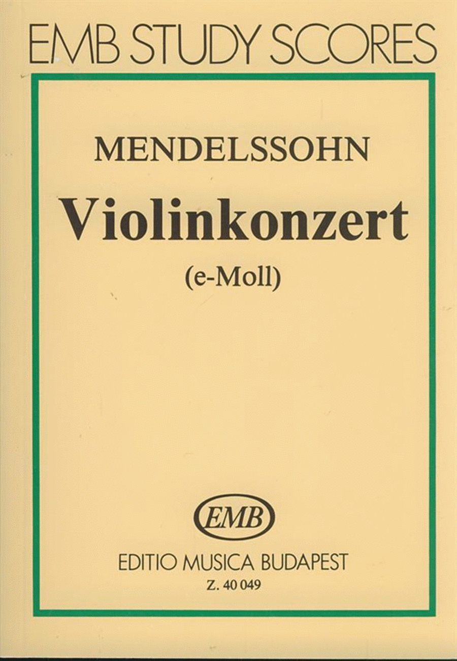 Violinkonzert E-Moll Op. 64