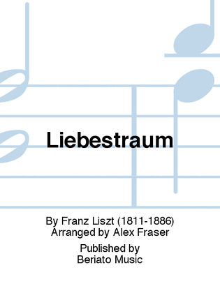 Book cover for Liebestraum - Piano Solo