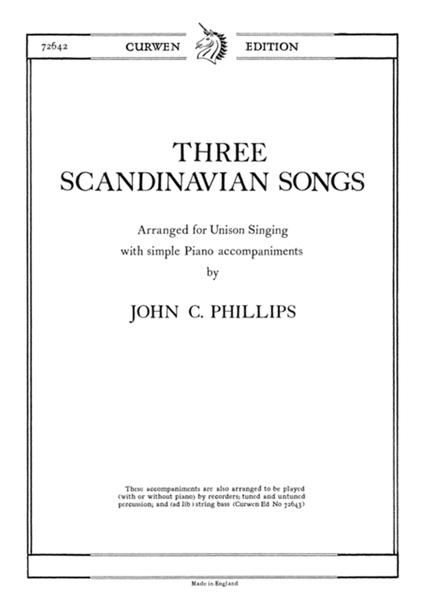 3 Scandinavian Songs