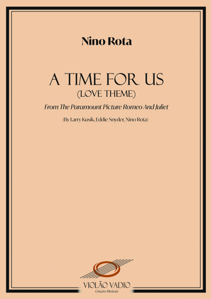 Book cover for A Time For Us (love Theme)