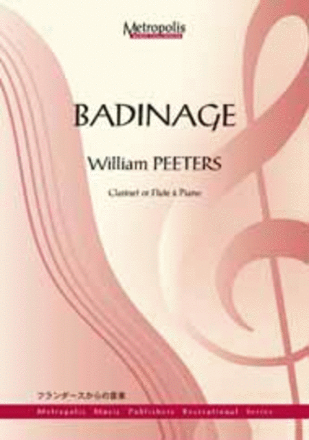 Badinage, Op.5 for Clarinet and Piano