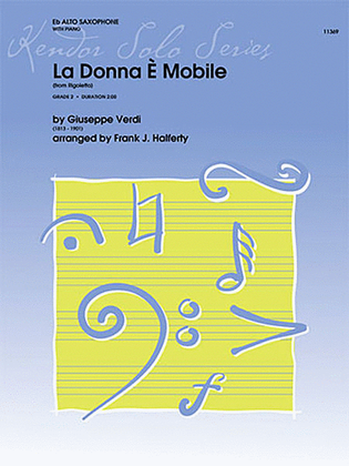 Book cover for La Donna E Mobile (from Rigoletto)