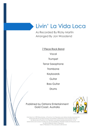 Book cover for Livin' La Vida Loca