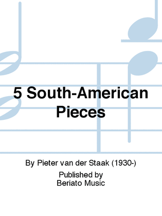 Book cover for 5 South-American Pieces