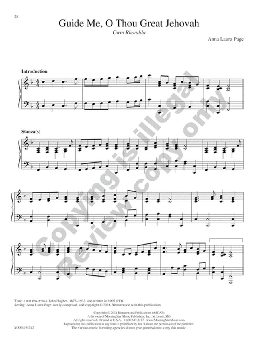 Hymn Enhancements for Piano: 30 Introductions, Interludes, and Reharmonizations image number null