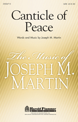 Book cover for Canticle of Peace