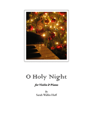 Book cover for O Holy Night (Violin and Piano)
