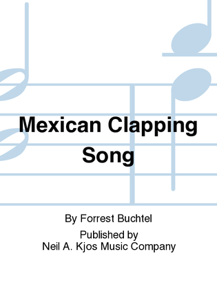 Book cover for Mexican Clapping Song
