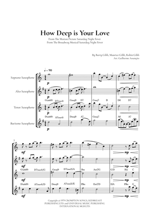 Book cover for How Deep Is Your Love